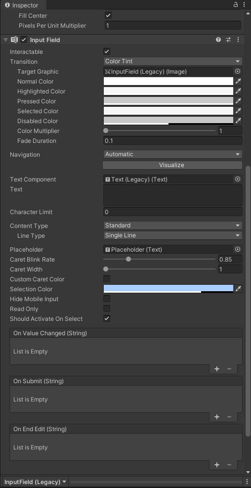 InputFieldPanel