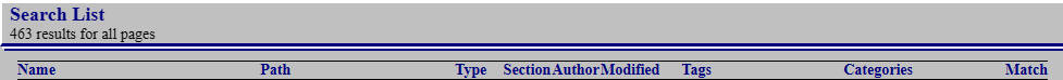 searchlist
